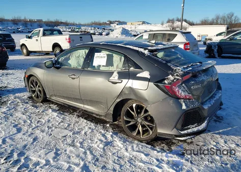 2019 Honda Civic Sport Touring из США, поврежденный, VIN SHHFK7H96KU409137